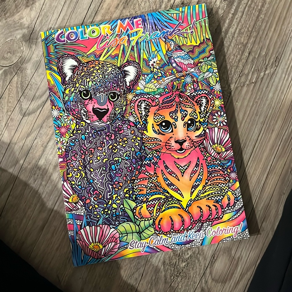 Lisa Frank Coloring book